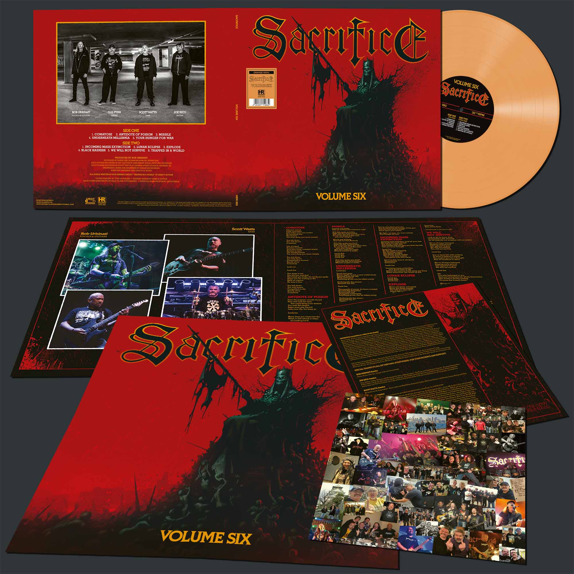 SACRIFICE - Volume Six  LP