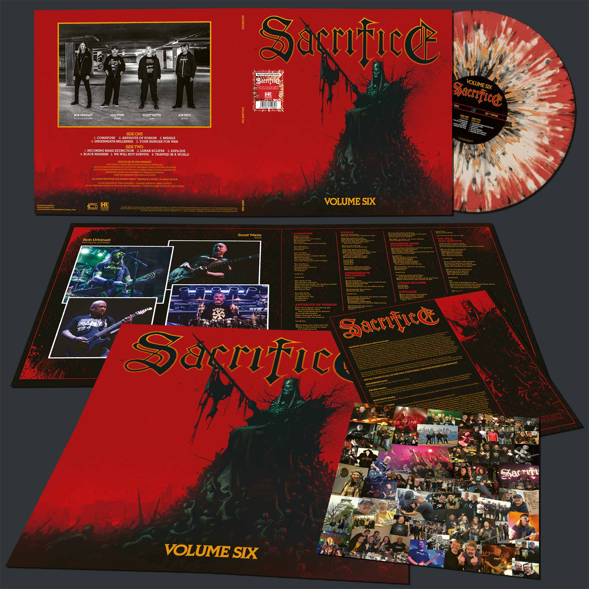 SACRIFICE - Volume Six  LP