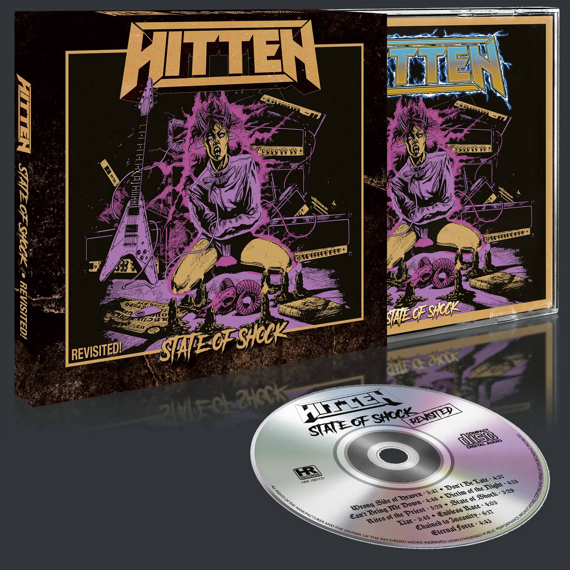 HITTEN - State of Shock - Revisted  CD