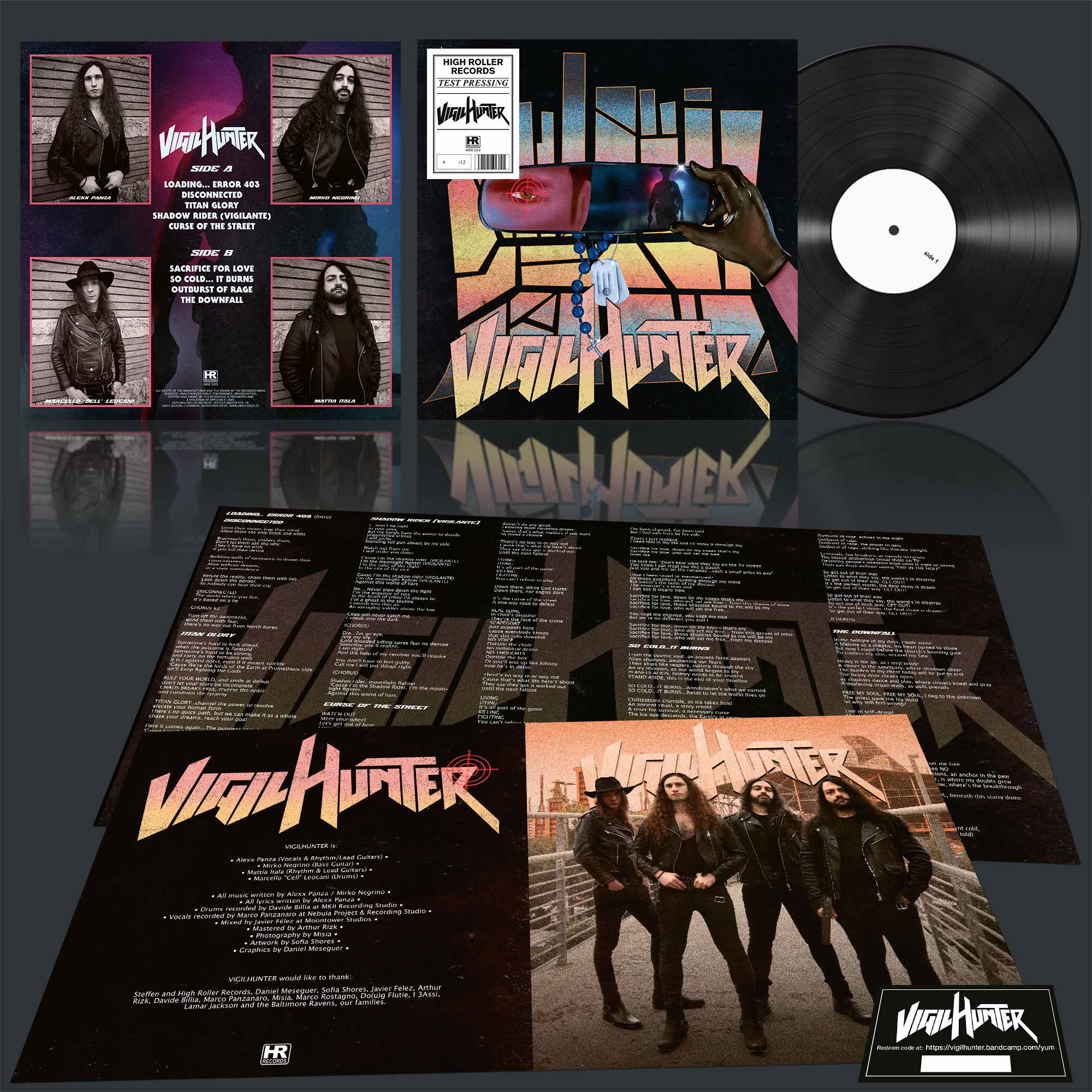 VIGILHUNTER - s/t  LP