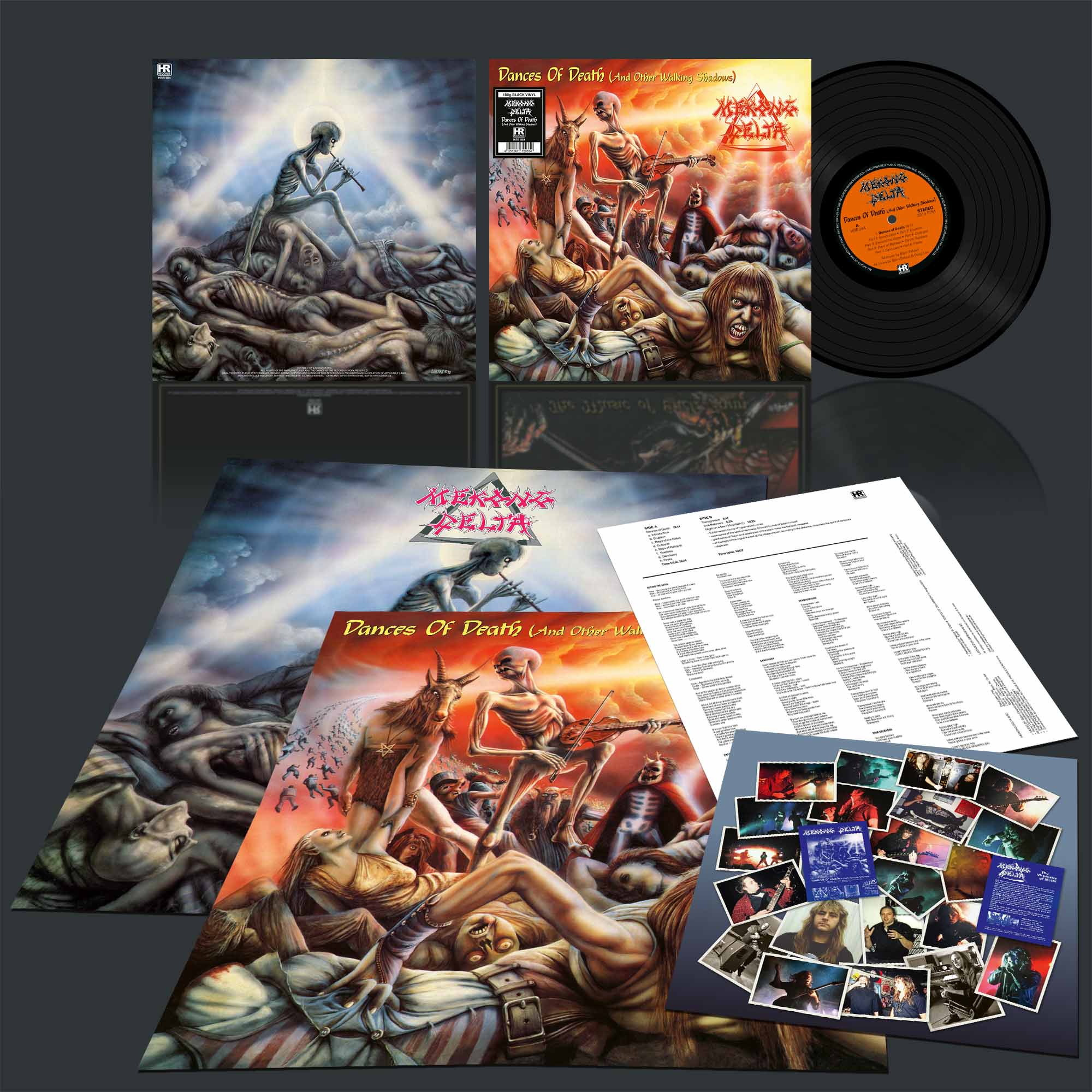 MEKONG DELTA - Dances of Death (And Other Walking Shadows)  LP