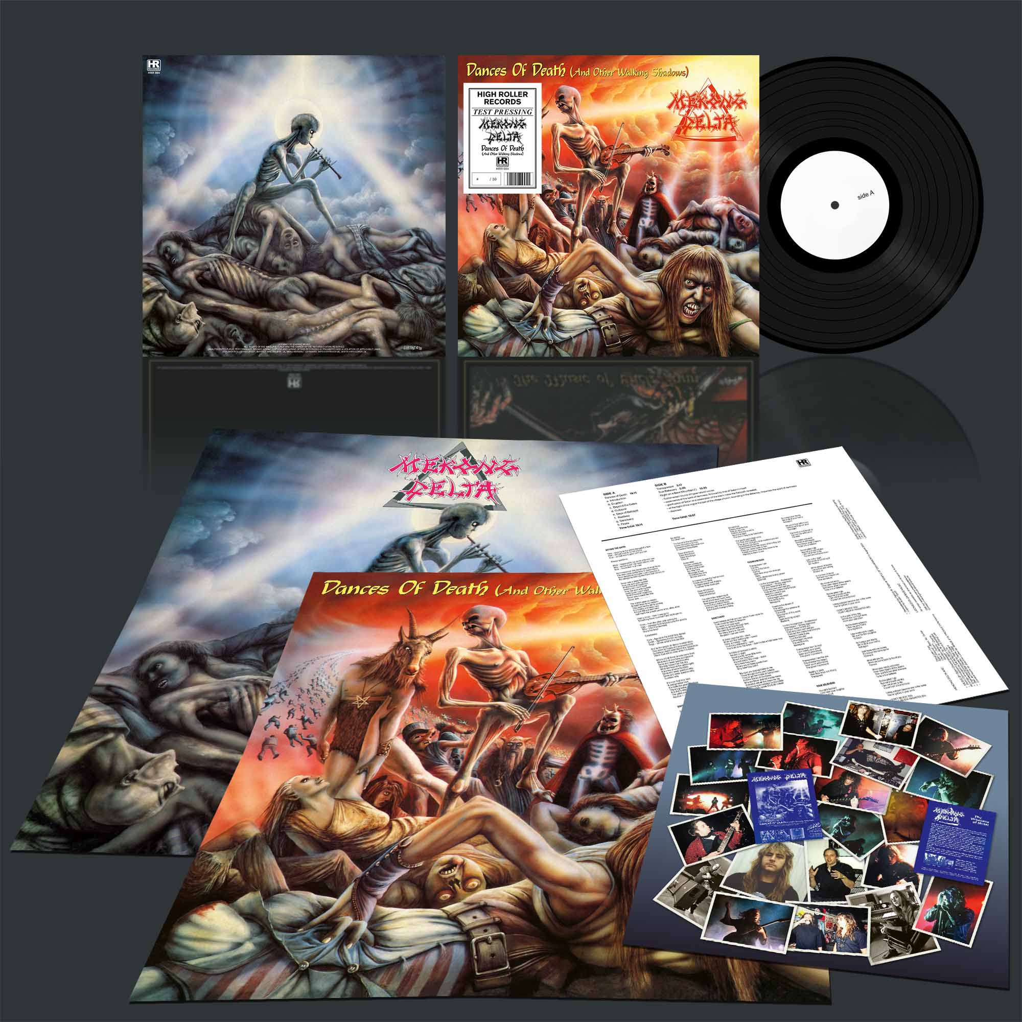MEKONG DELTA - Dances of Death (And Other Walking Shadows)  LP