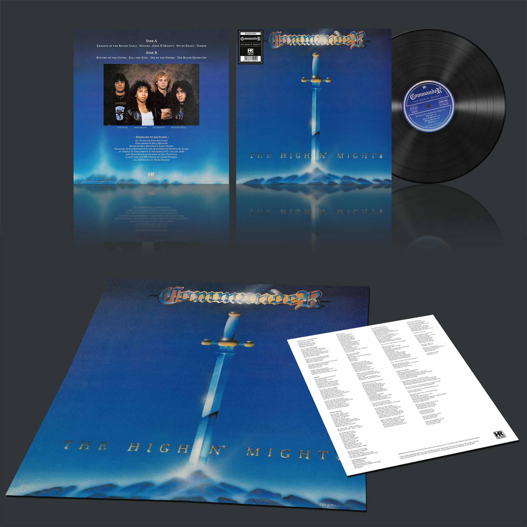COMMANDER - The High'n'Mighty  LP