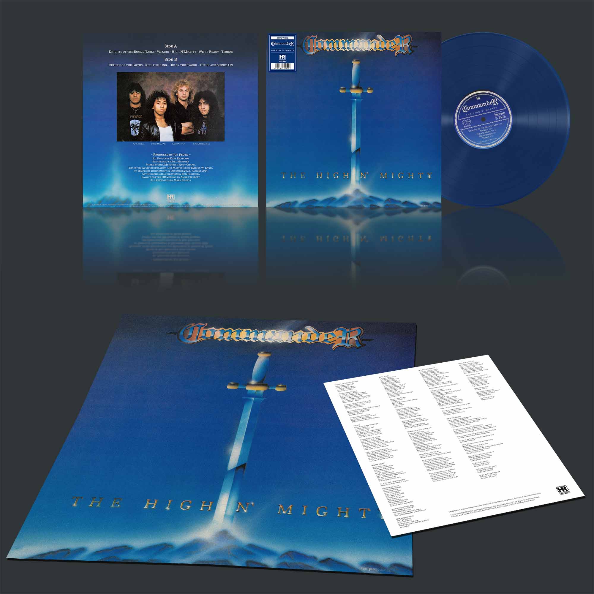 COMMANDER - The High'n'Mighty  LP