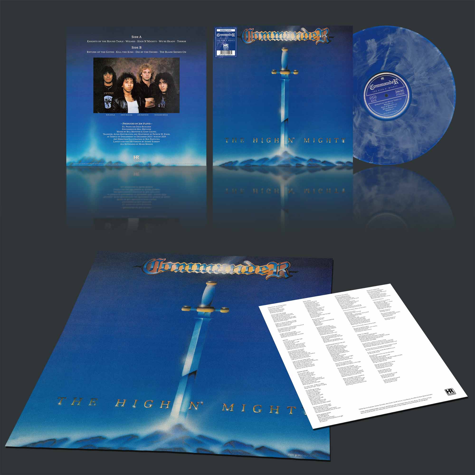 COMMANDER - The High'n'Mighty  LP