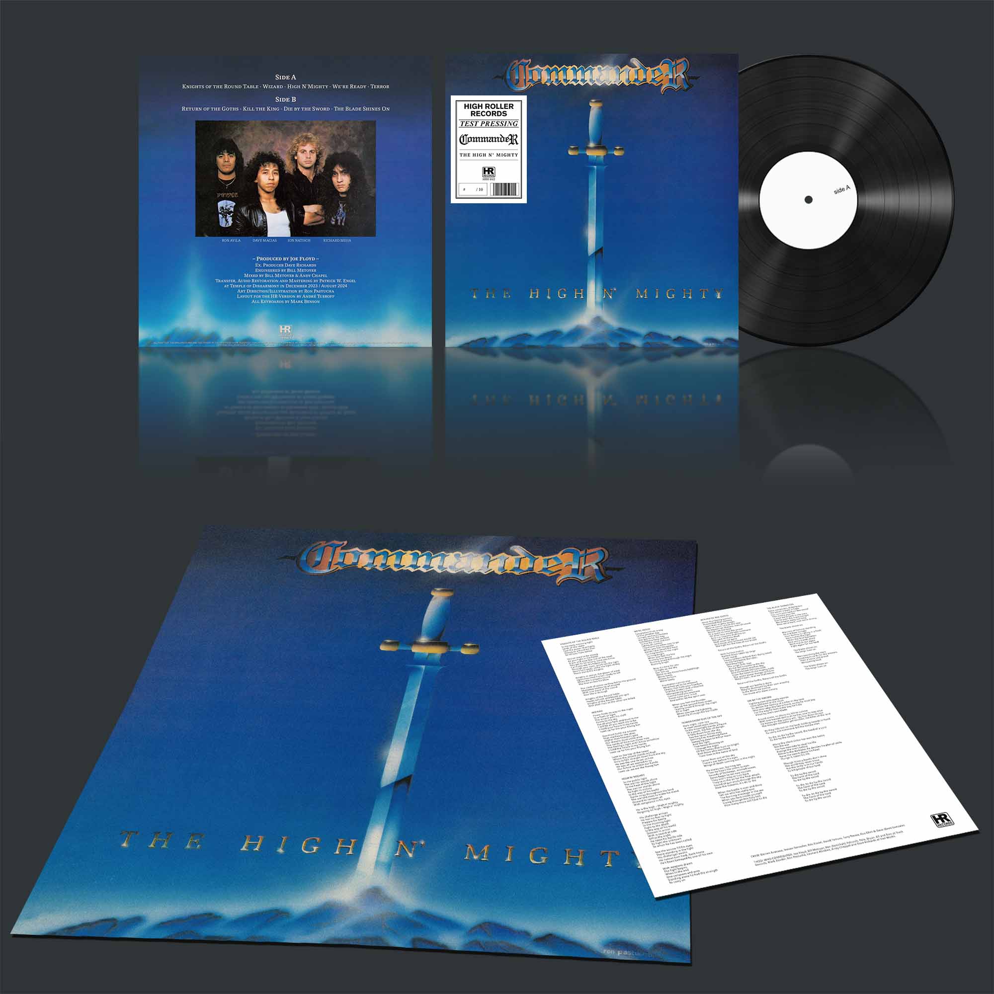 COMMANDER - The High'n'Mighty  LP