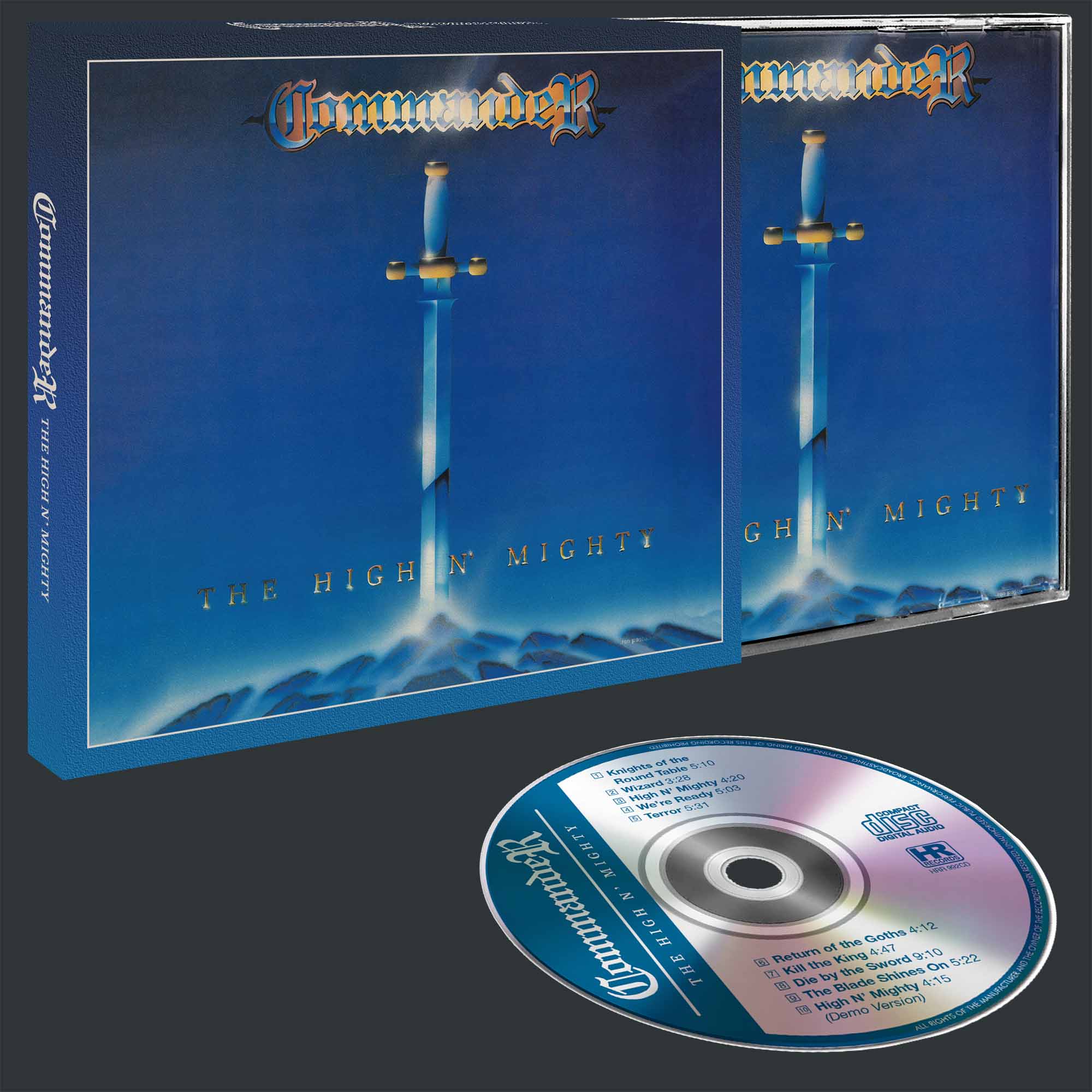 COMMANDER - The High'n'Mighty  CD
