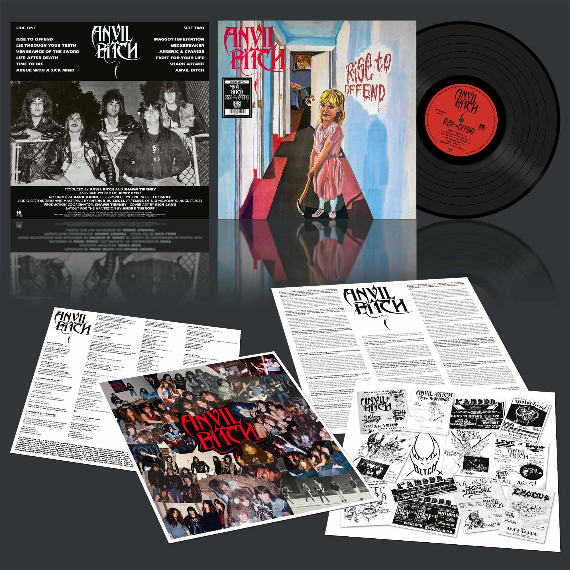 ANVIL BITCH - Rise to Offend  LP