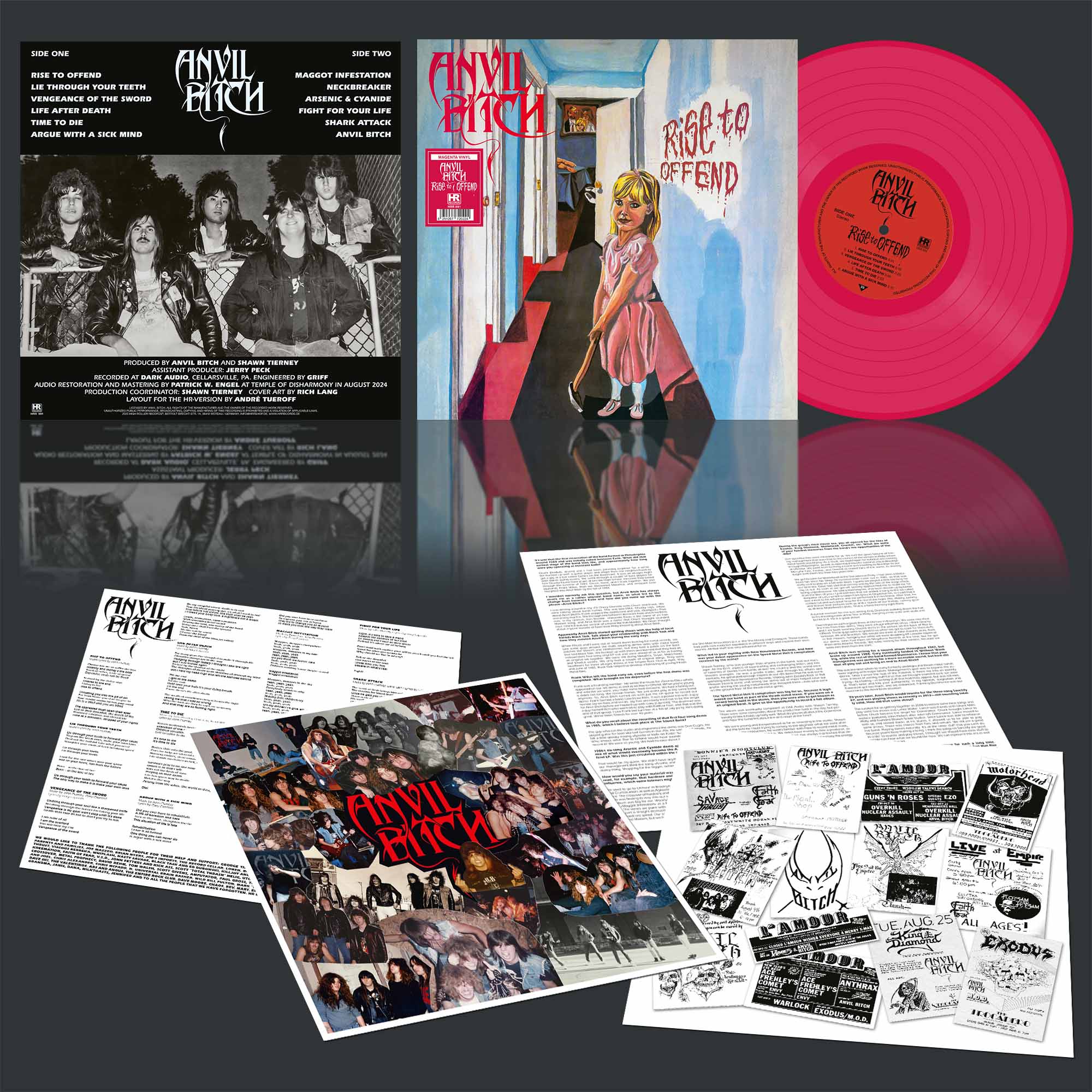 ANVIL BITCH - Rise to Offend  LP