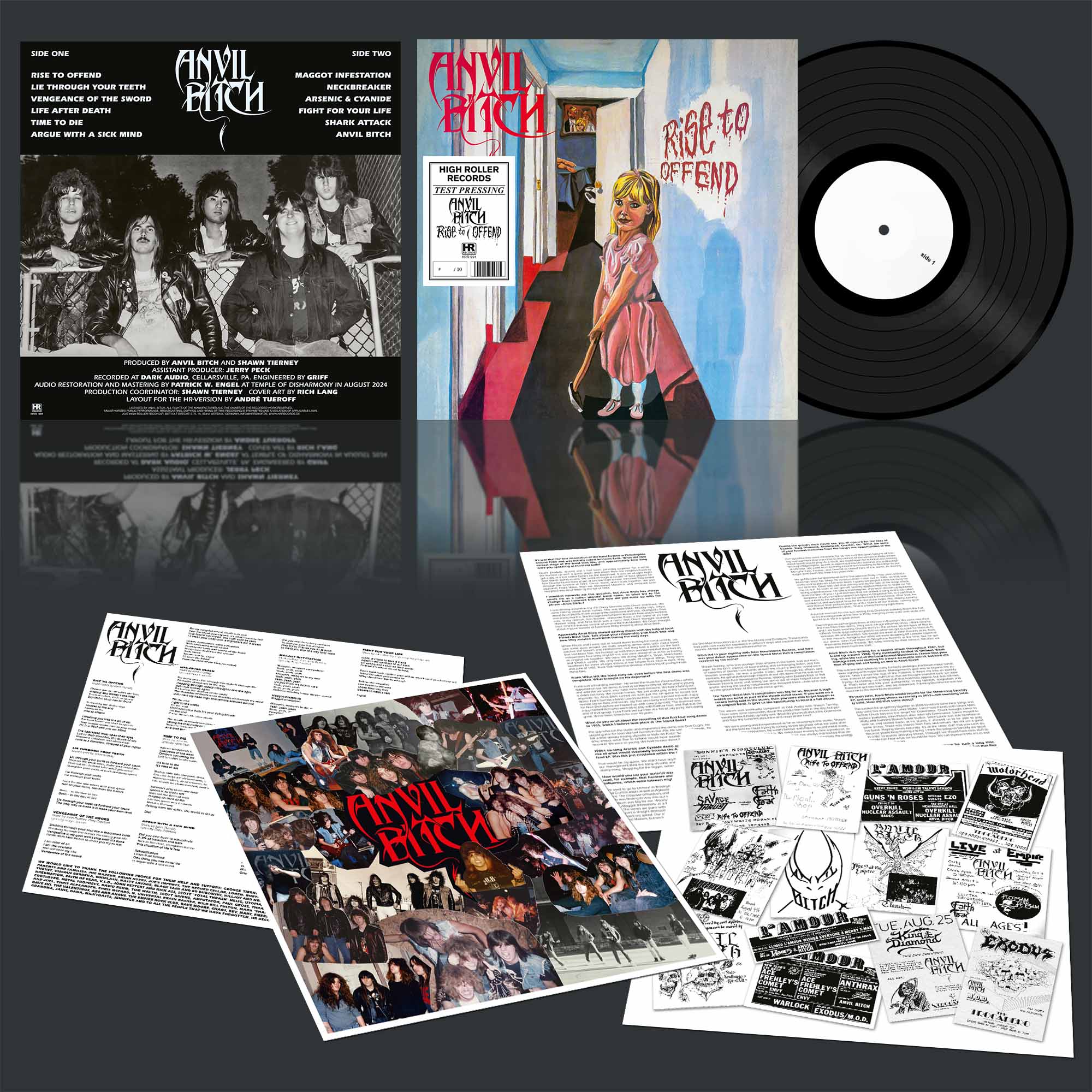 ANVIL BITCH - Rise to Offend  LP