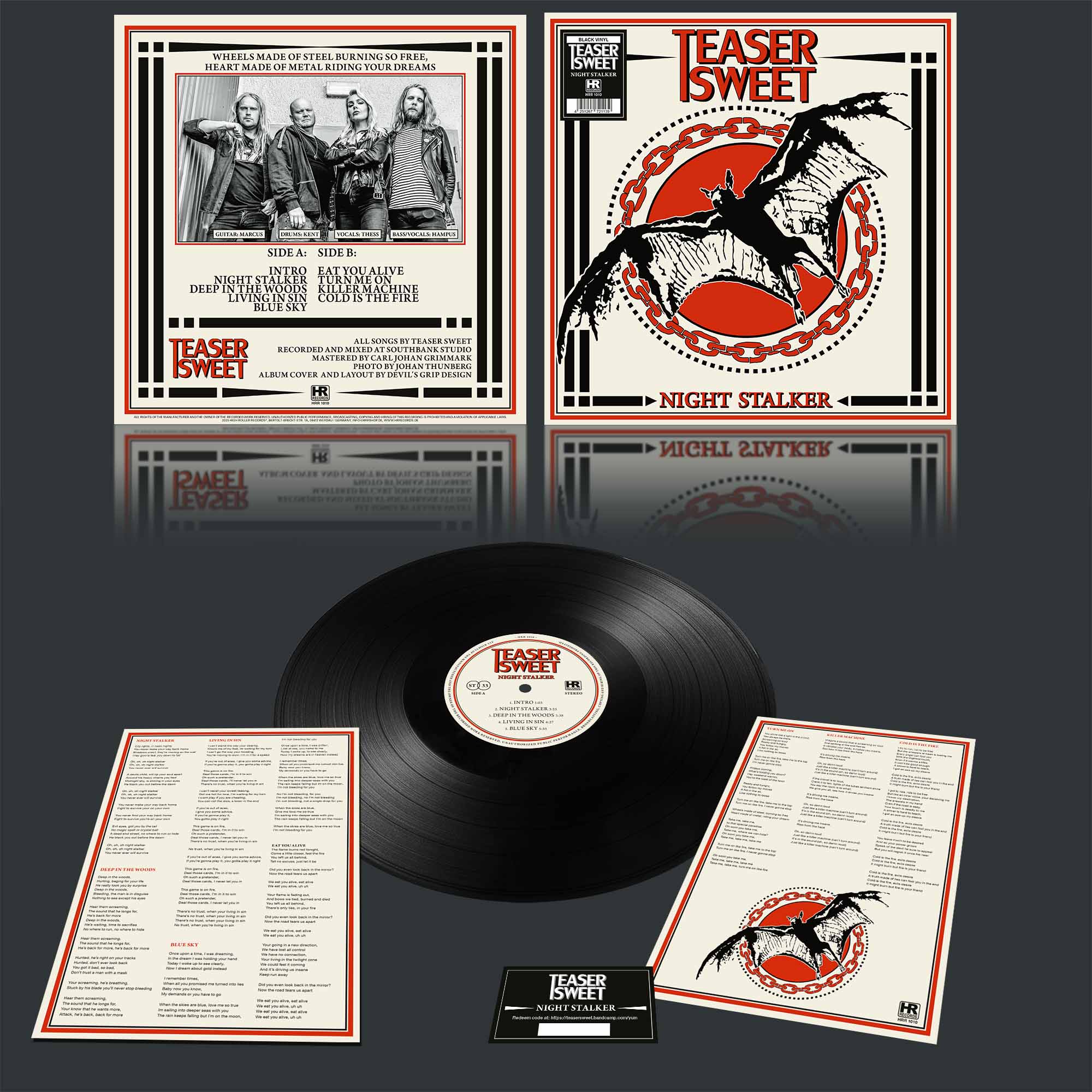 TEASER SWEET - Night Stalker  LP