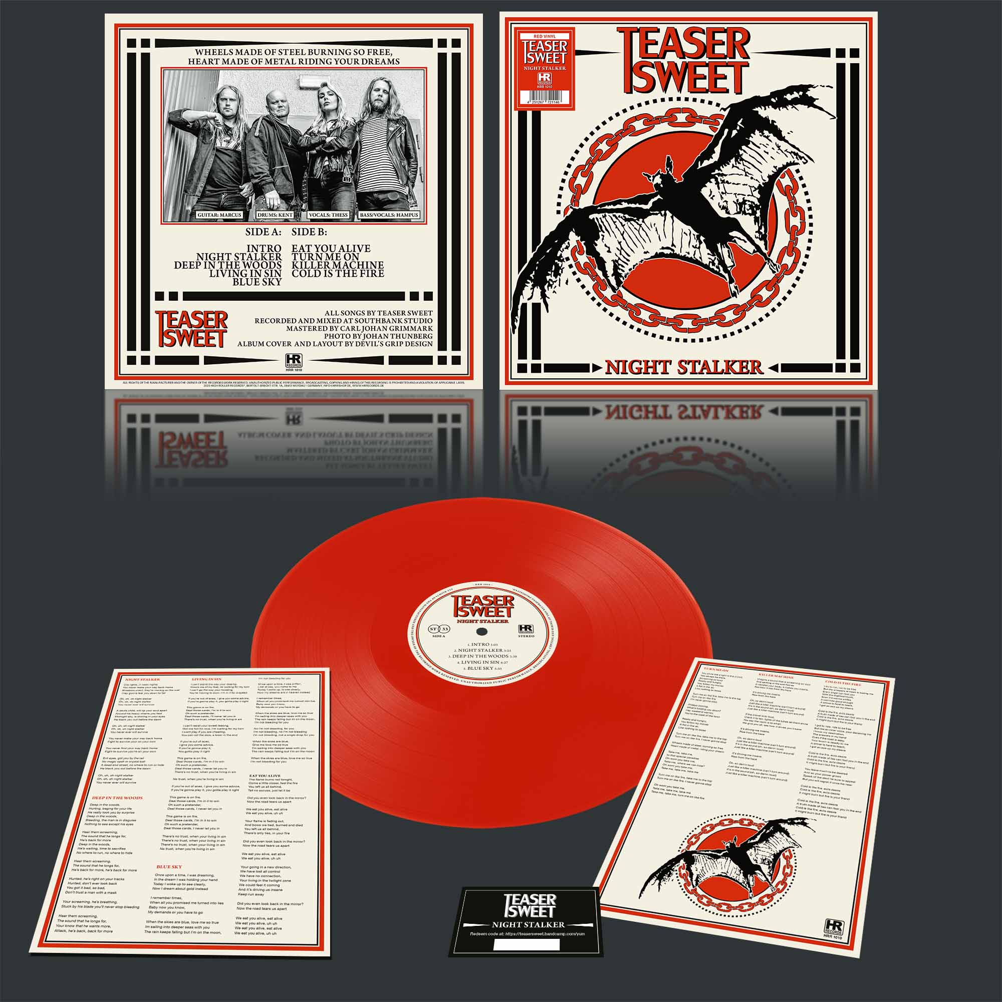 TEASER SWEET - Night Stalker  LP