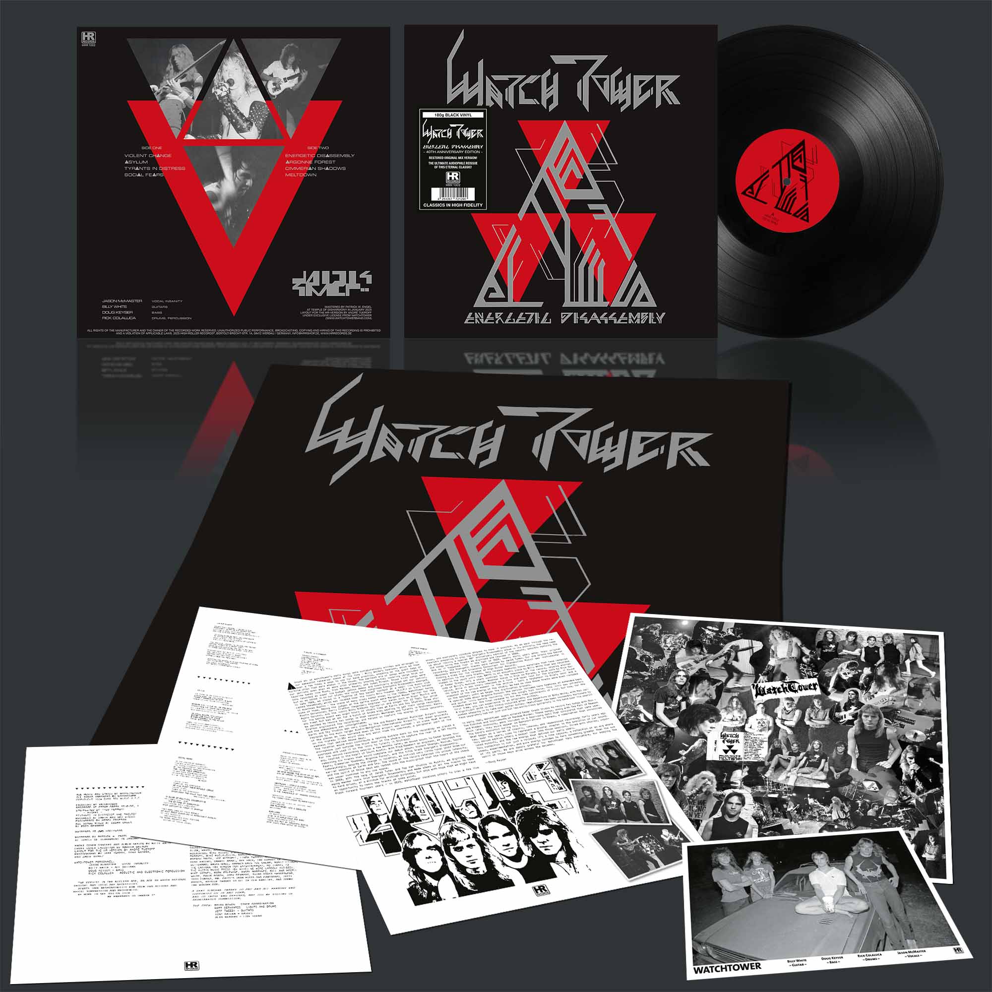 WATCHTOWER - Energetic Disassembly  ORIGINAL MIX  LP