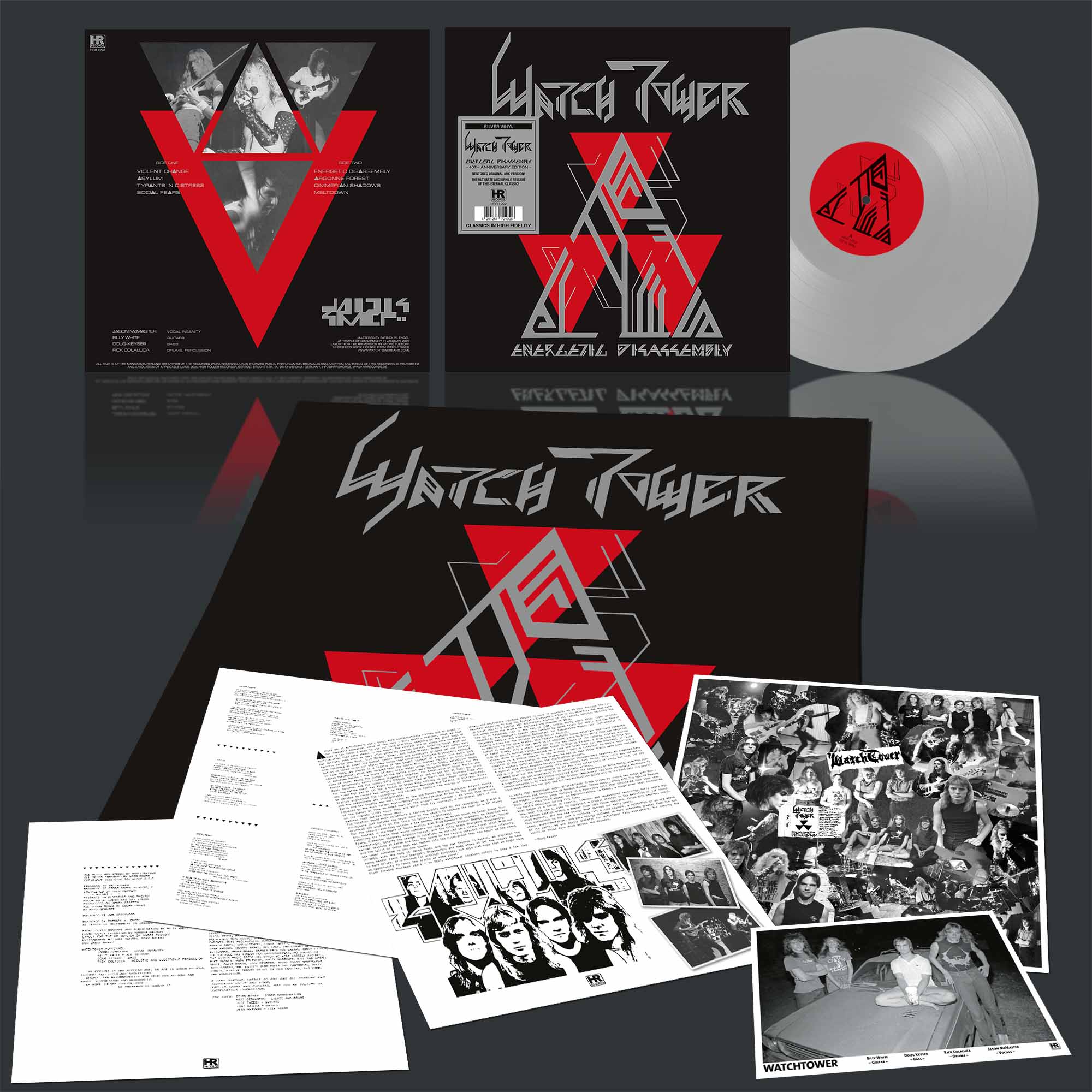 WATCHTOWER - Energetic Disassembly  ORIGINAL MIX  LP