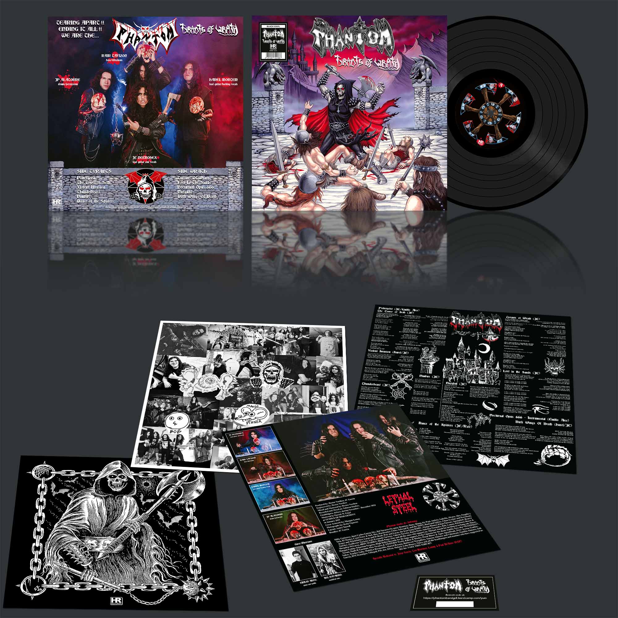 PHANTOM - Tyrants of Wrath  LP
