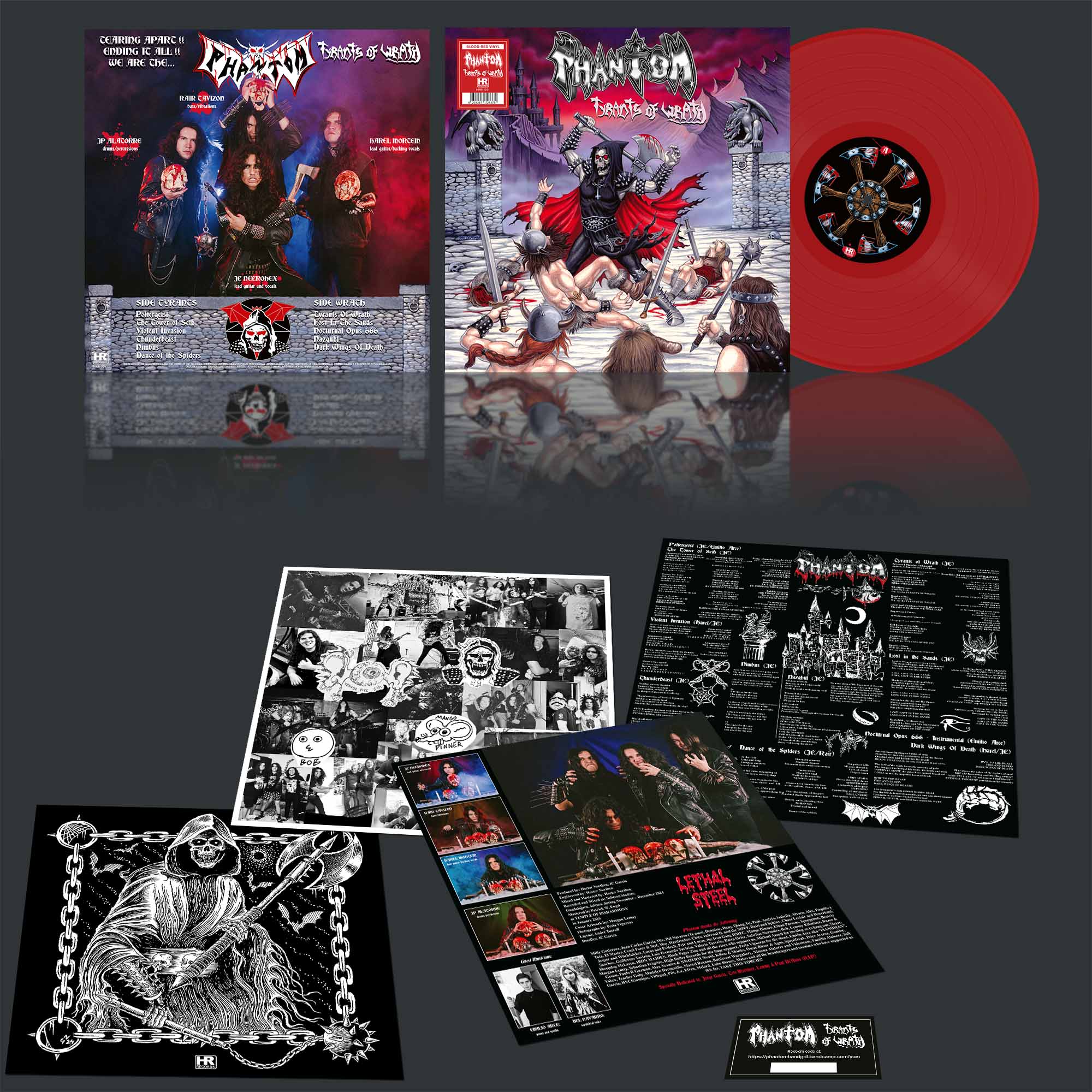 PHANTOM - Tyrants of Wrath  LP
