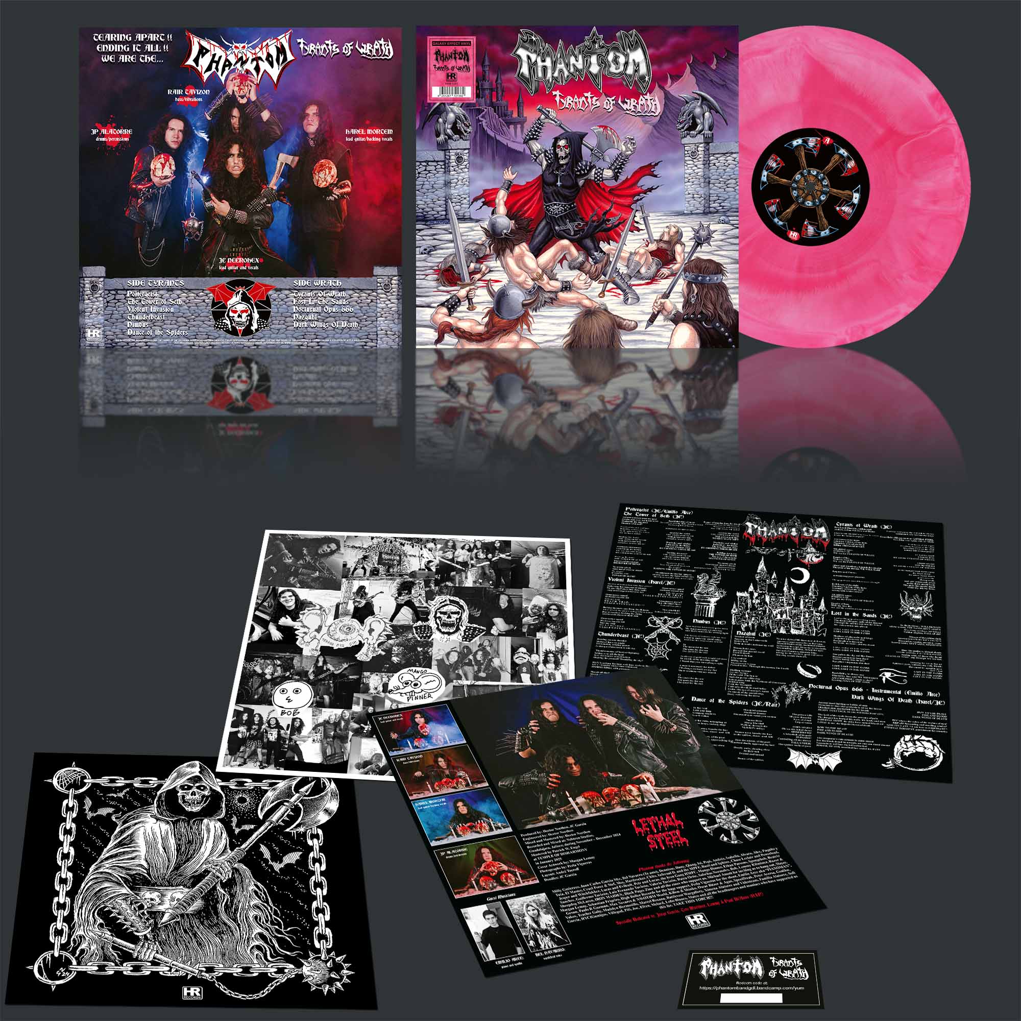 PHANTOM - Tyrants of Wrath  LP