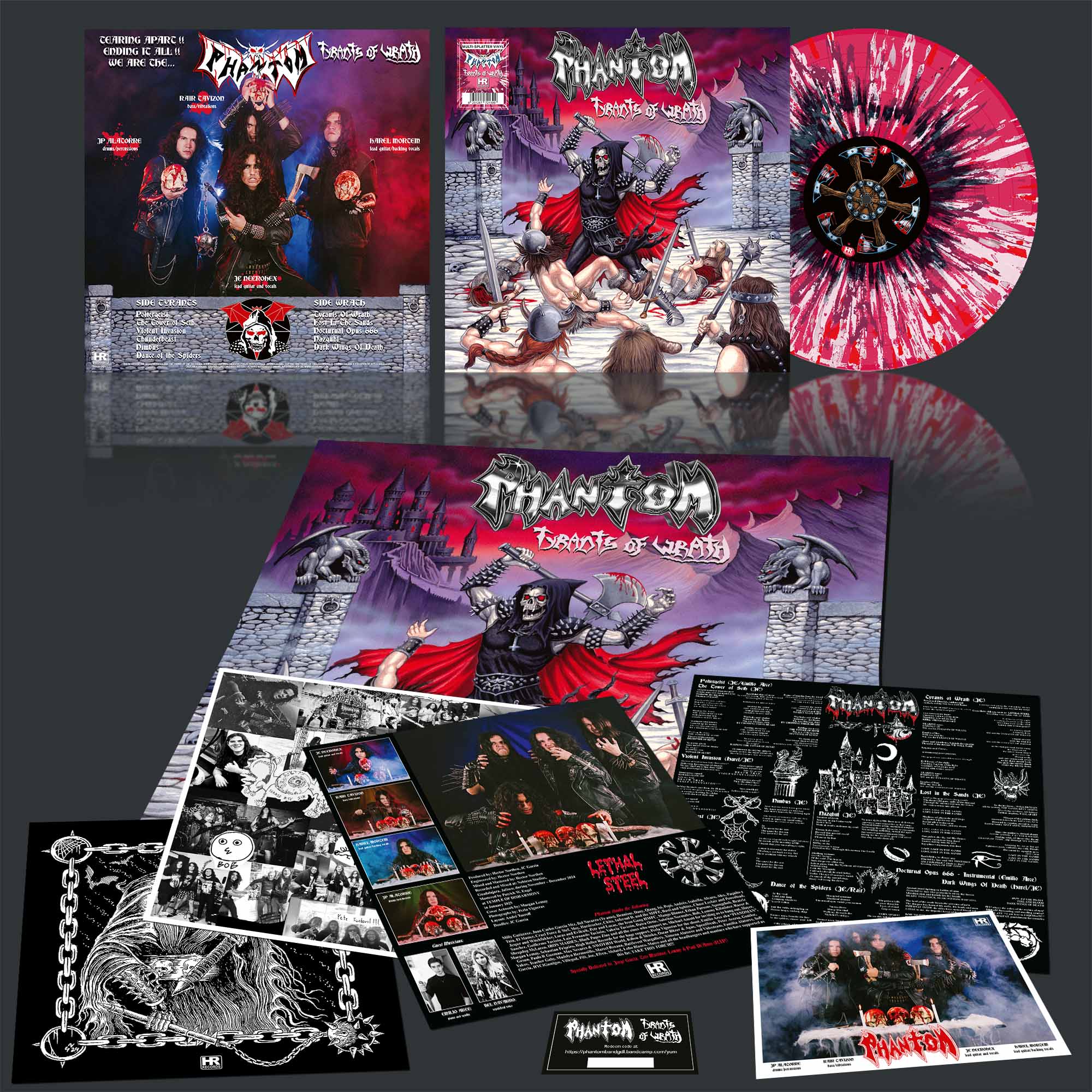 PHANTOM - Tyrants of Wrath  LP