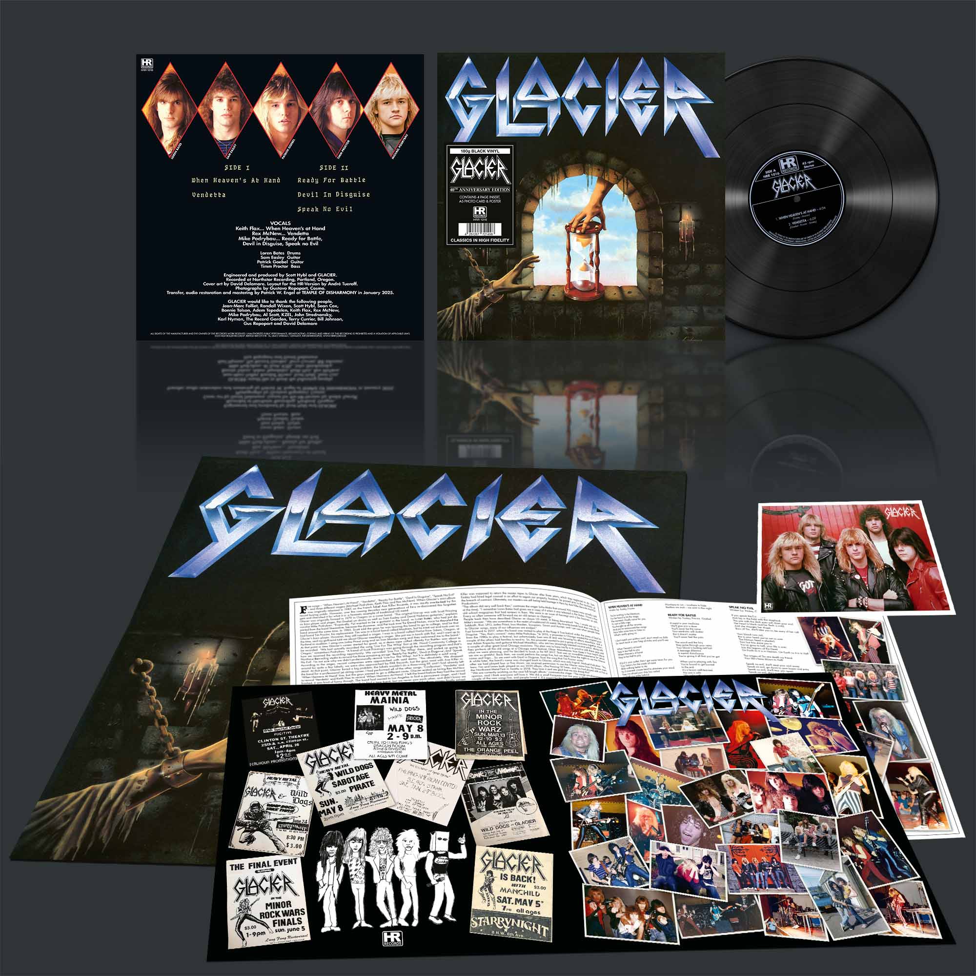 GLACIER - s/t  MLP  40TH ANNIVERSARY