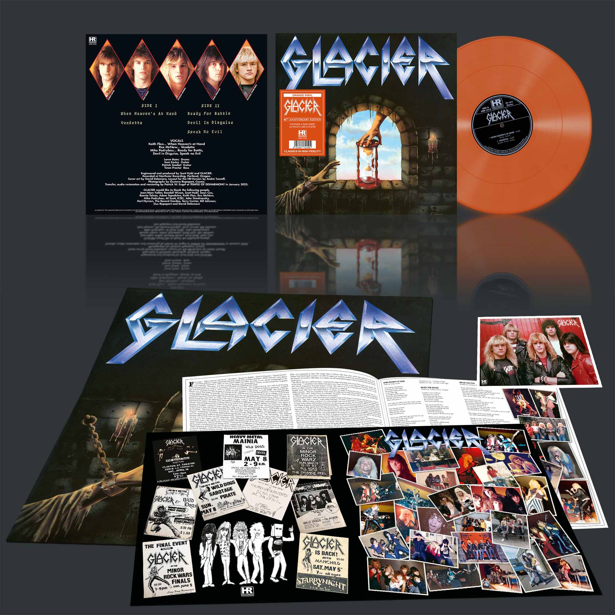 GLACIER - s/t  MLP  40TH ANNIVERSARY