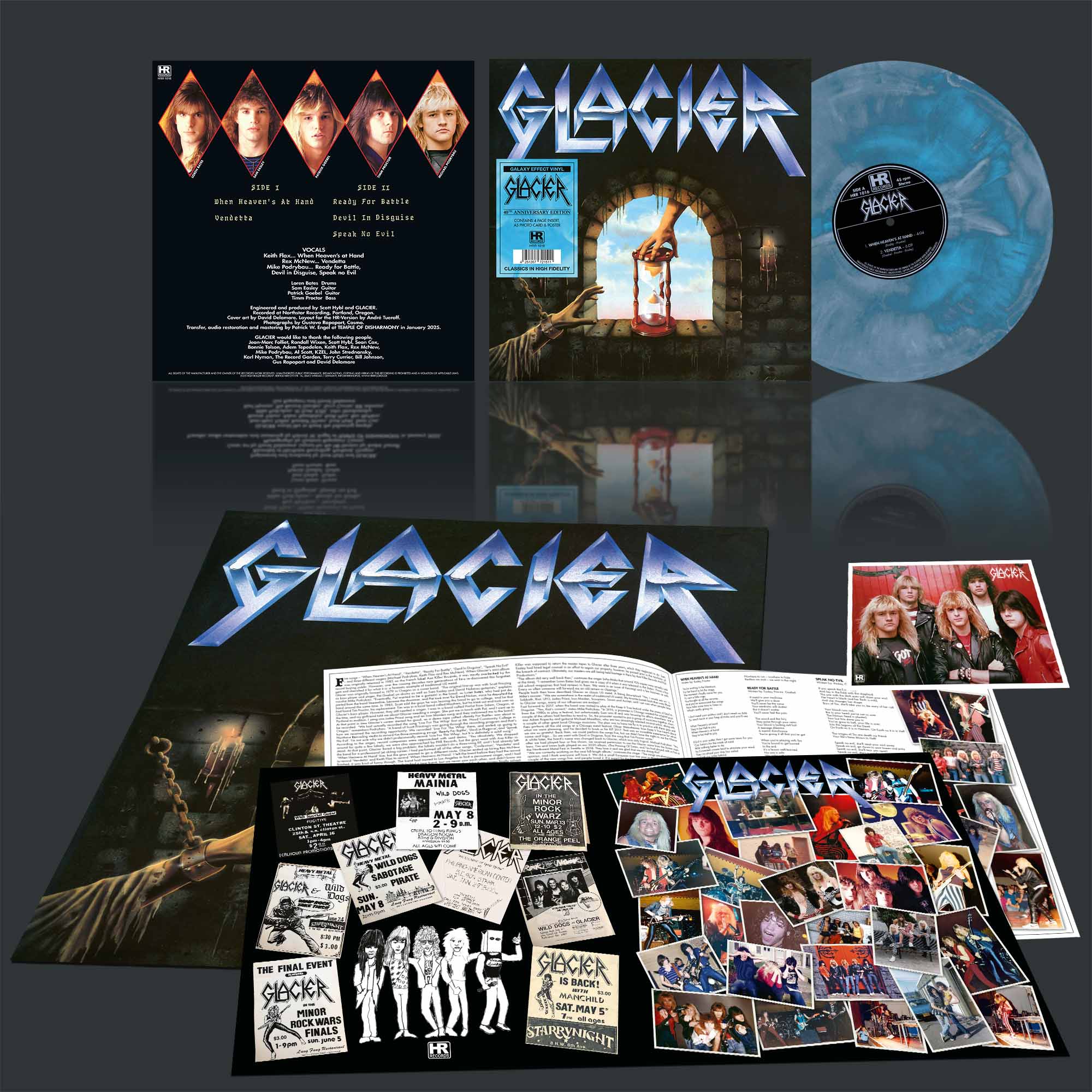 GLACIER - s/t  MLP  40TH ANNIVERSARY