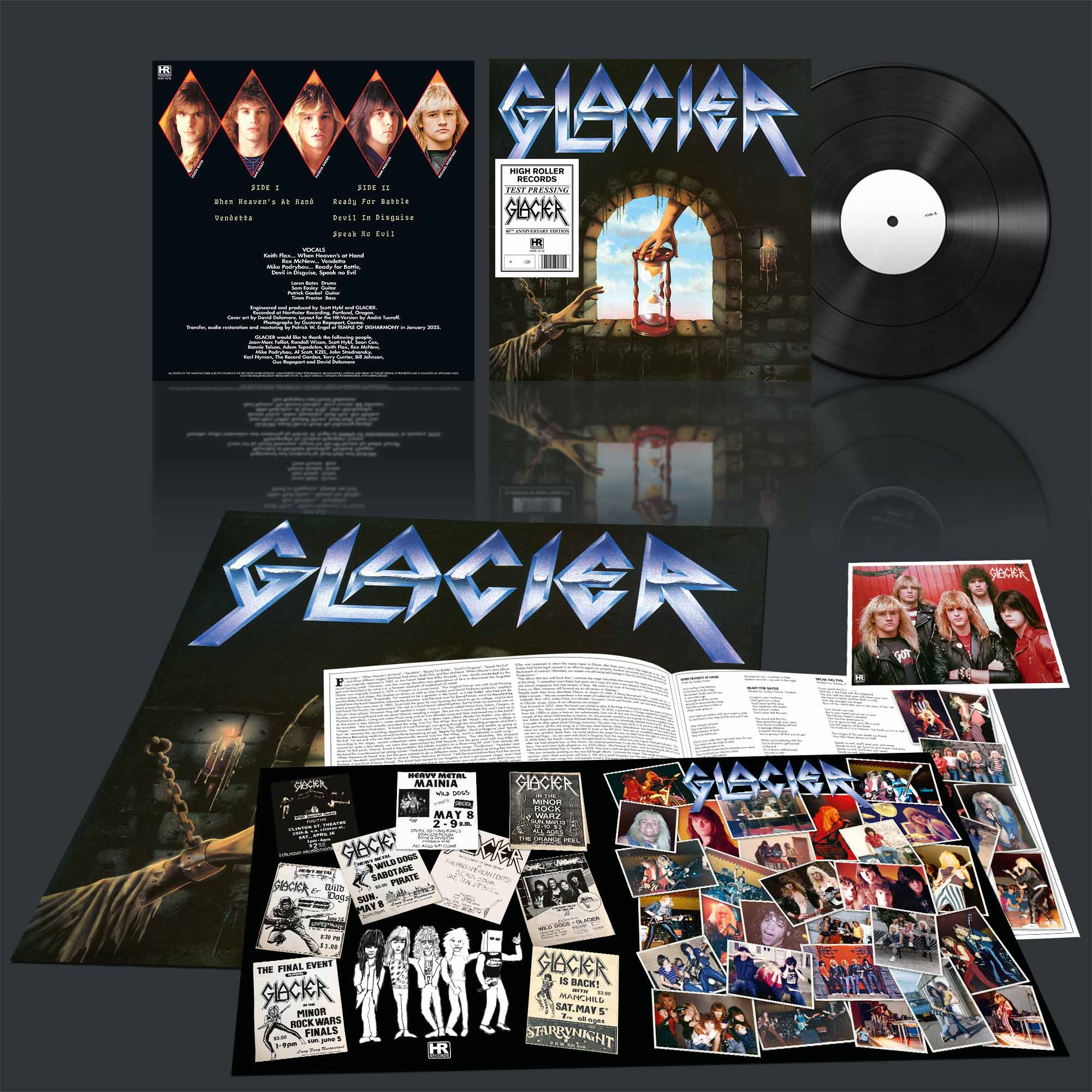 GLACIER - s/t  MLP  40TH ANNIVERSARY