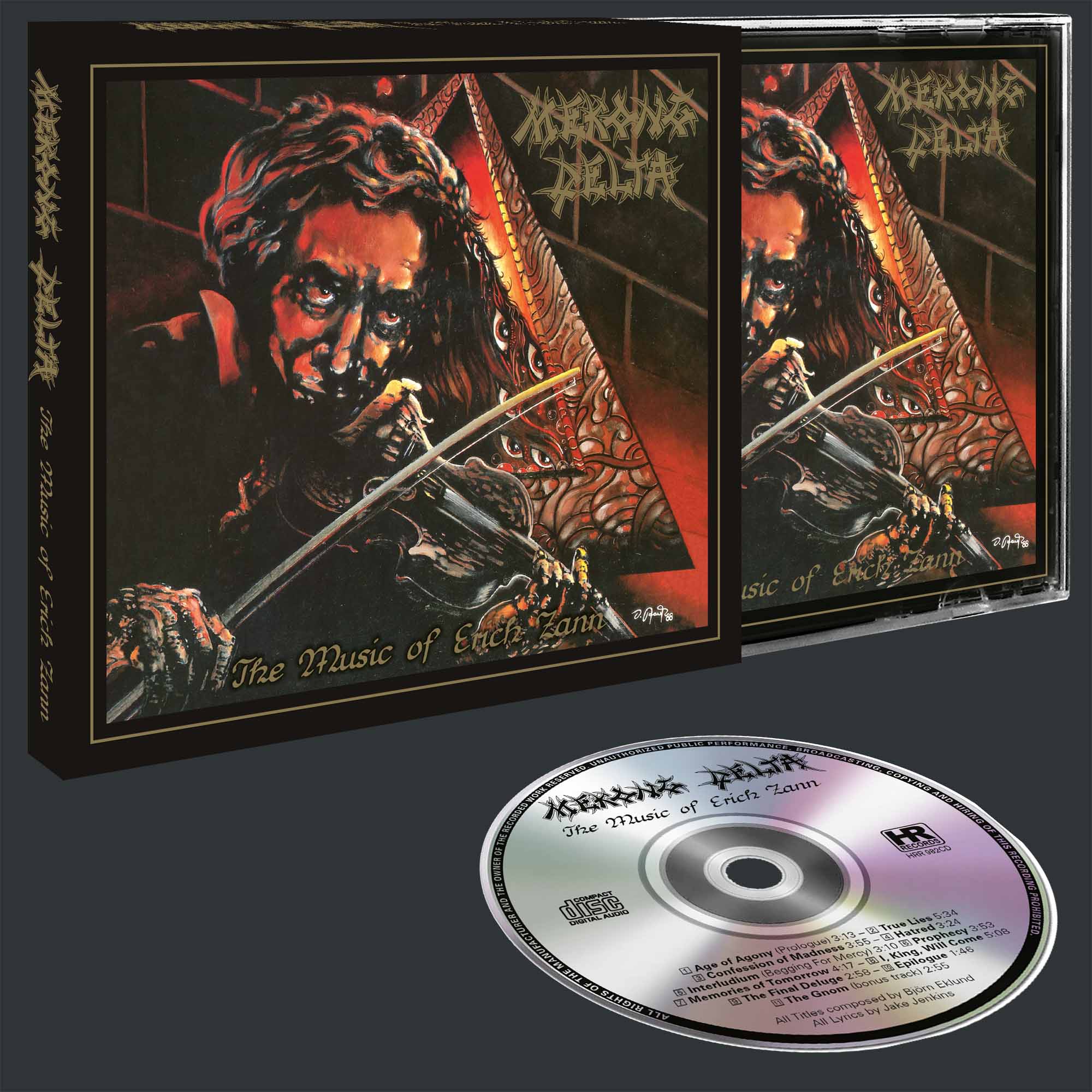 MEKONG DELTA - The Music of Erich Zann  CD