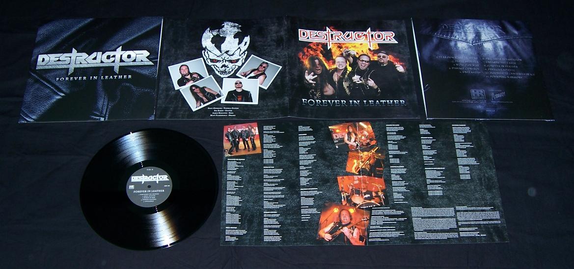 DESTRUCTOR - Forever in Leather  LP