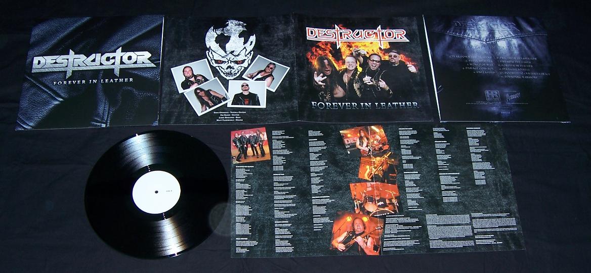 DESTRUCTOR - Forever in Leather  LP