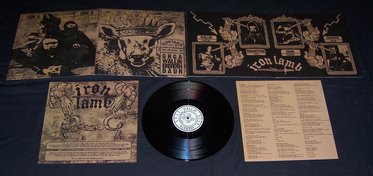 IRON LAMB - The Original Sin  LP + 7