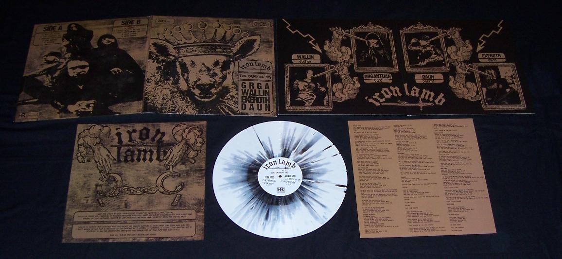 IRON LAMB - The Original Sin  LP + 7