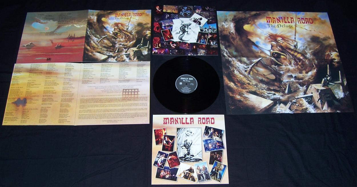 MANILLA ROAD - The Deluge  LP