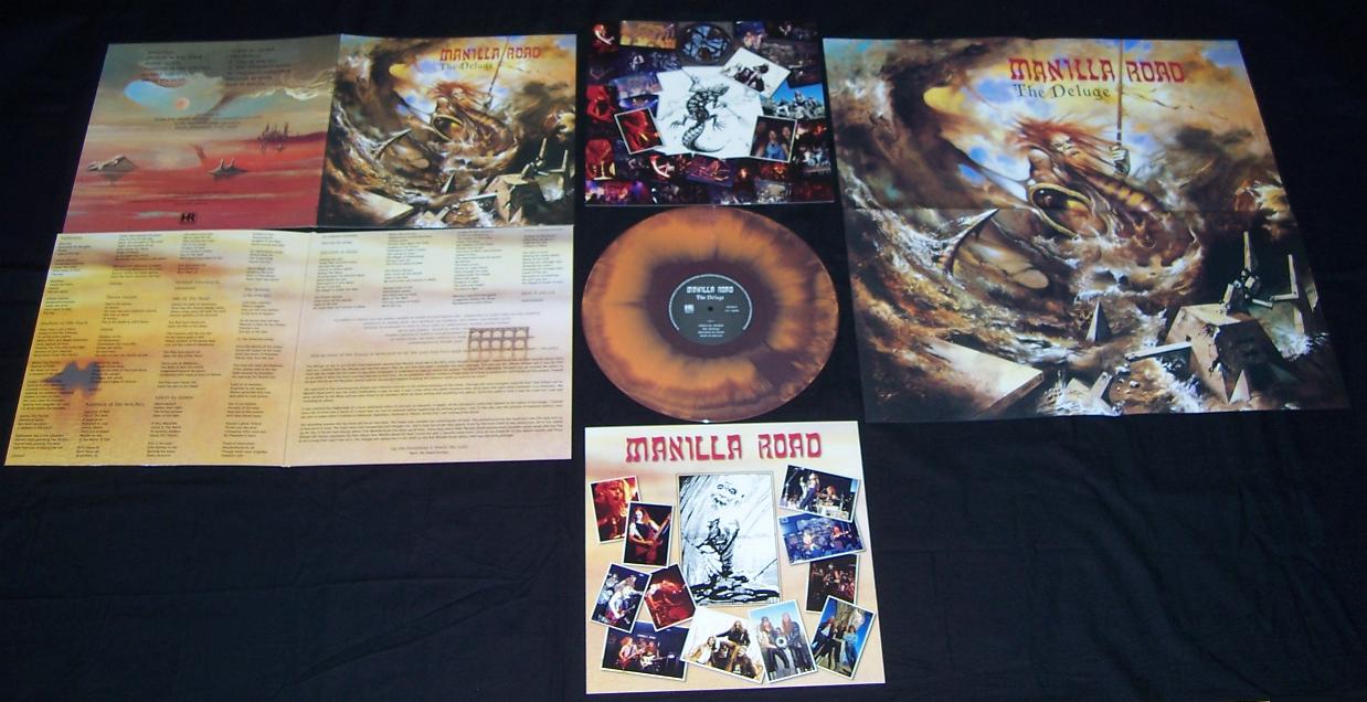 MANILLA ROAD - The Deluge  LP