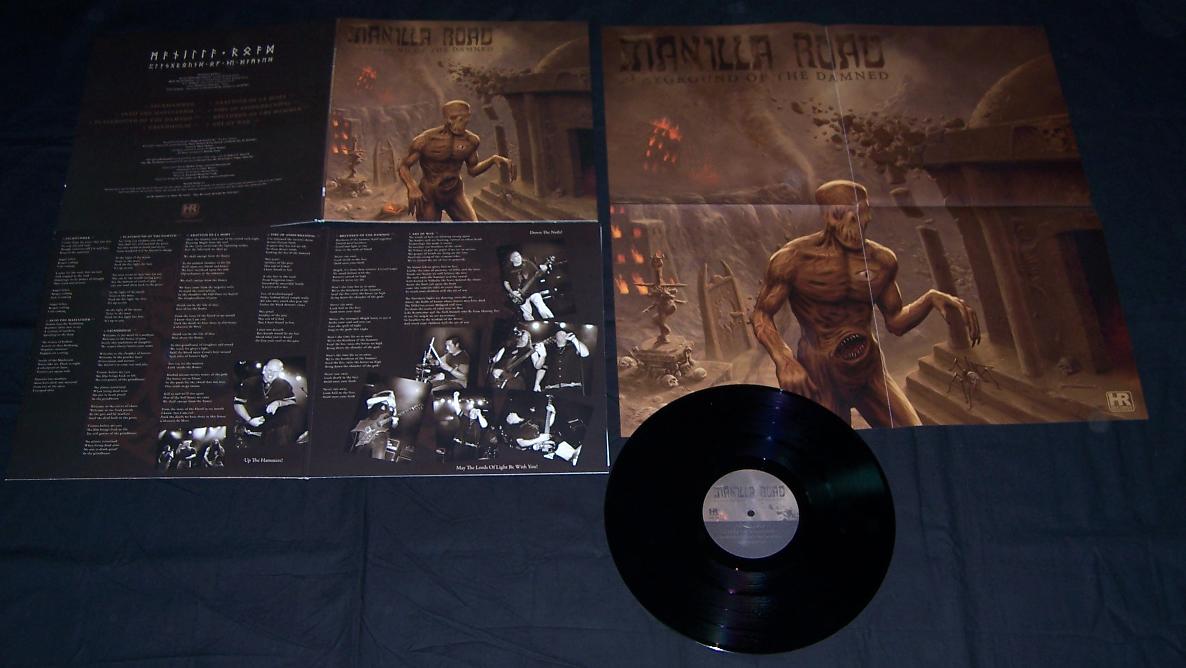 MANILLA ROAD - Playground of the Damned  LP