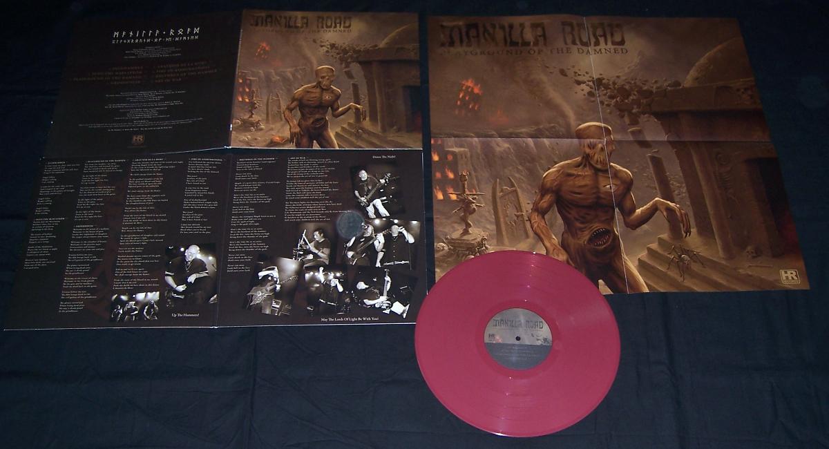 MANILLA ROAD - Playground of the Damned  LP