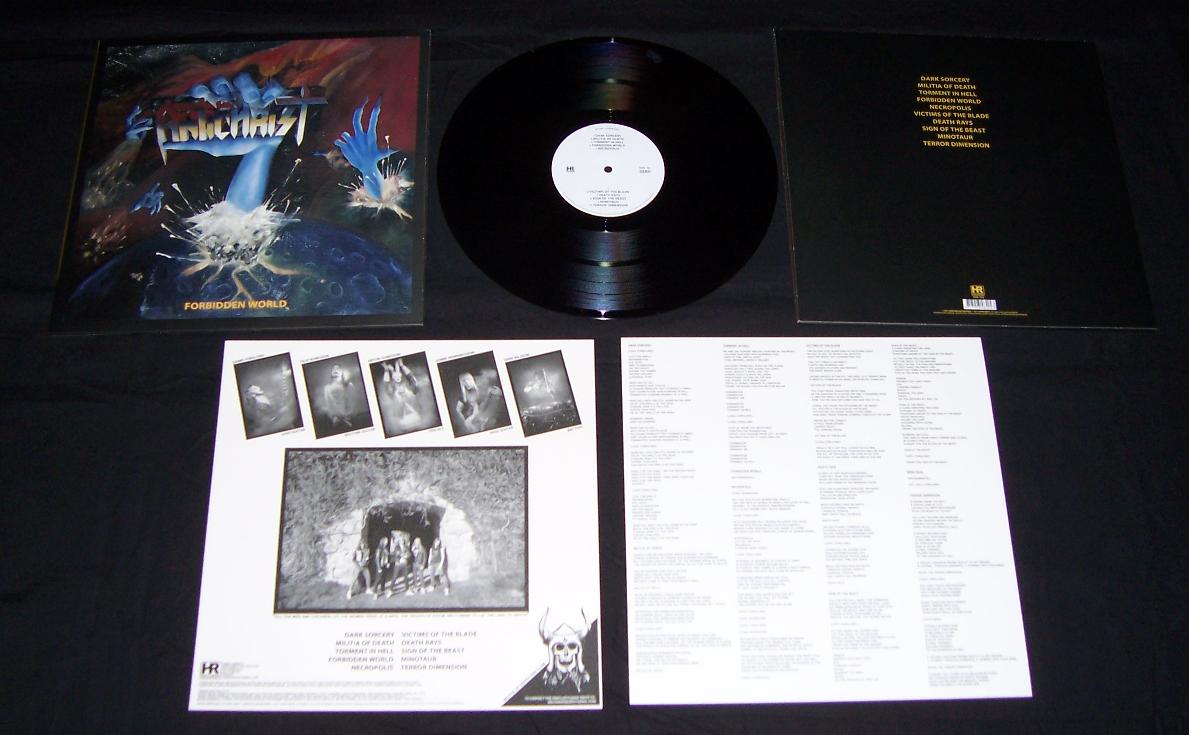 ANTICHRIST - Forbidden World  LP
