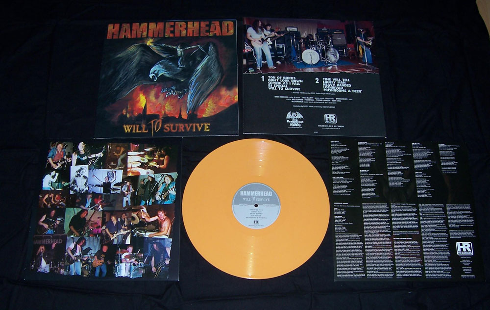 HAMMERHEAD - Will To Survive LP