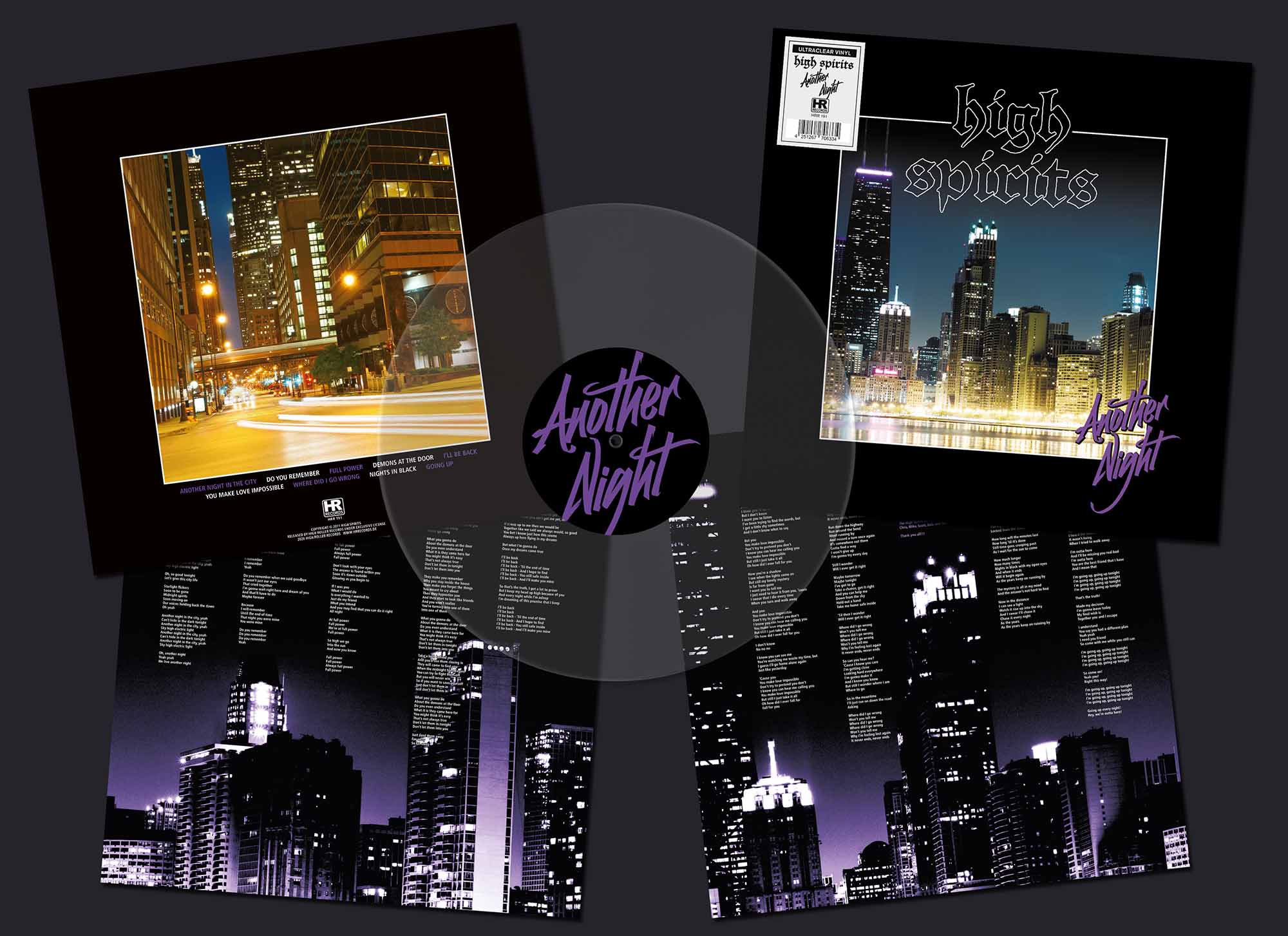 HIGH SPIRITS - Another Night  LP