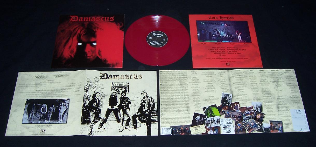 DAMASCUS - Cold Horizon  LP  RED COVER