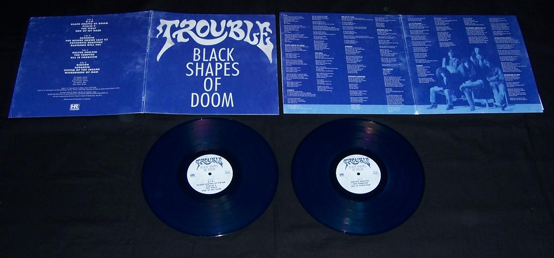 TROUBLE - Black Shapes of Doom  DLP