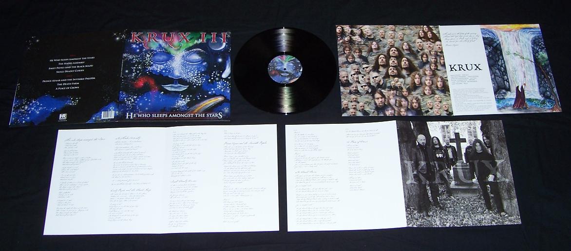 KRUX III - He Who Sleeps Amongst The Stars  LP