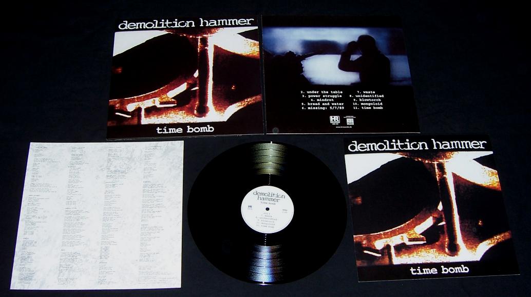 DEMOLITION HAMMER -Time Bomb  LP