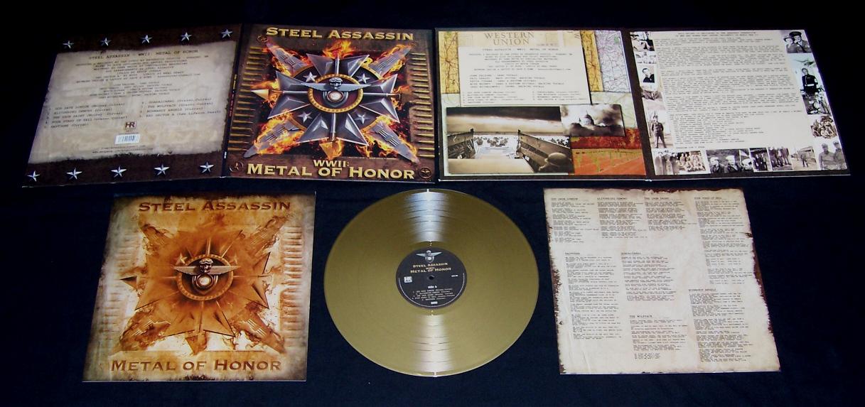 STEEL ASSASSIN - WW II: Metal of Honor  LP