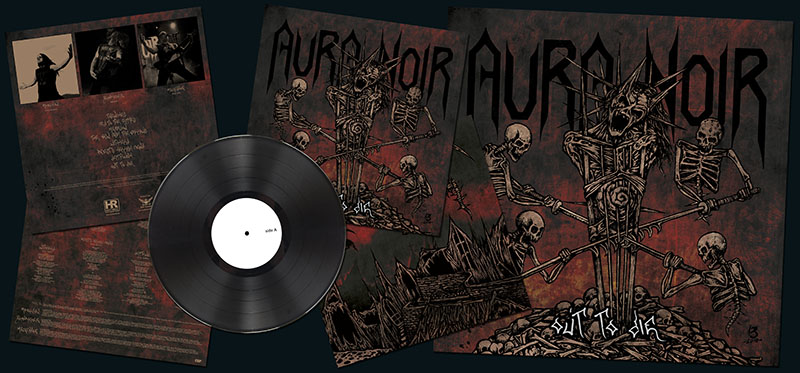 AURA NOIR - Out to Die  LP