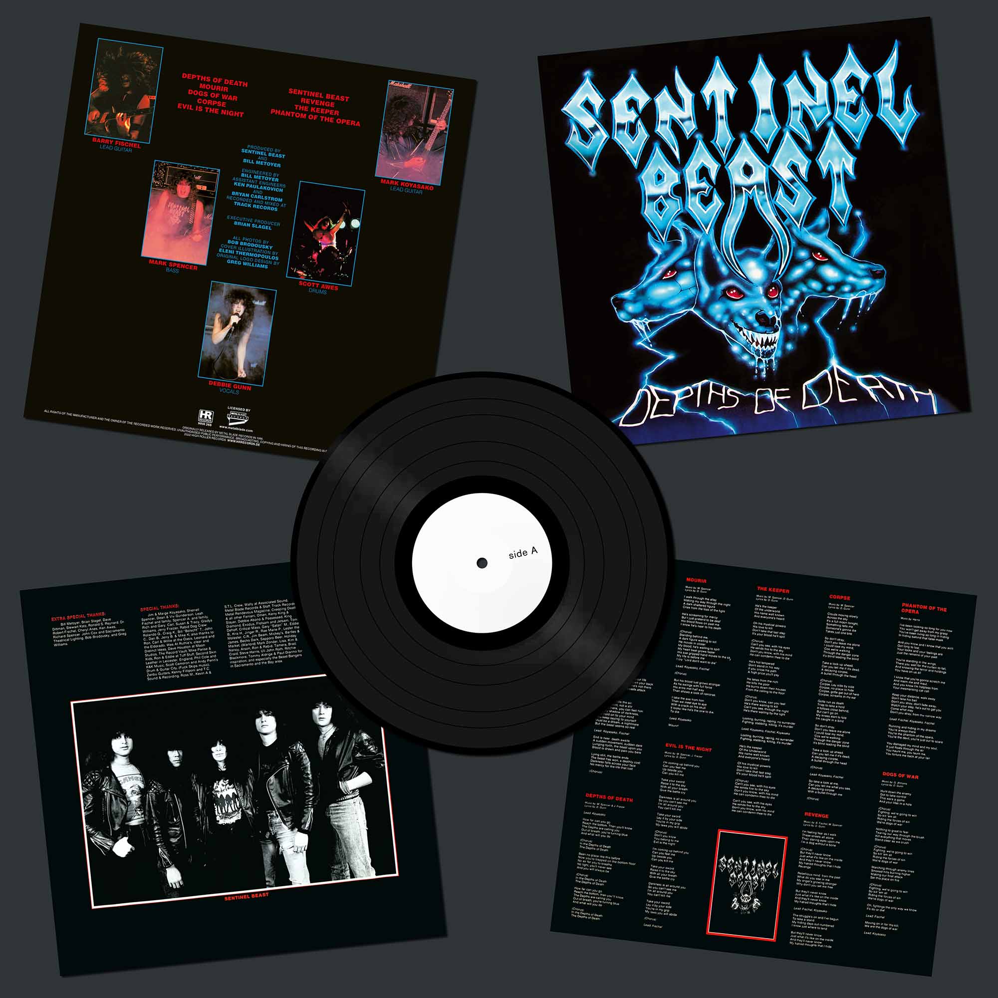 SENTINEL BEAST - Depths of Death  LP