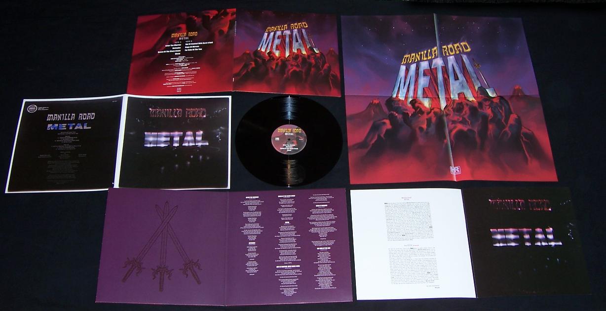 MANILLA ROAD - Metal  LP
