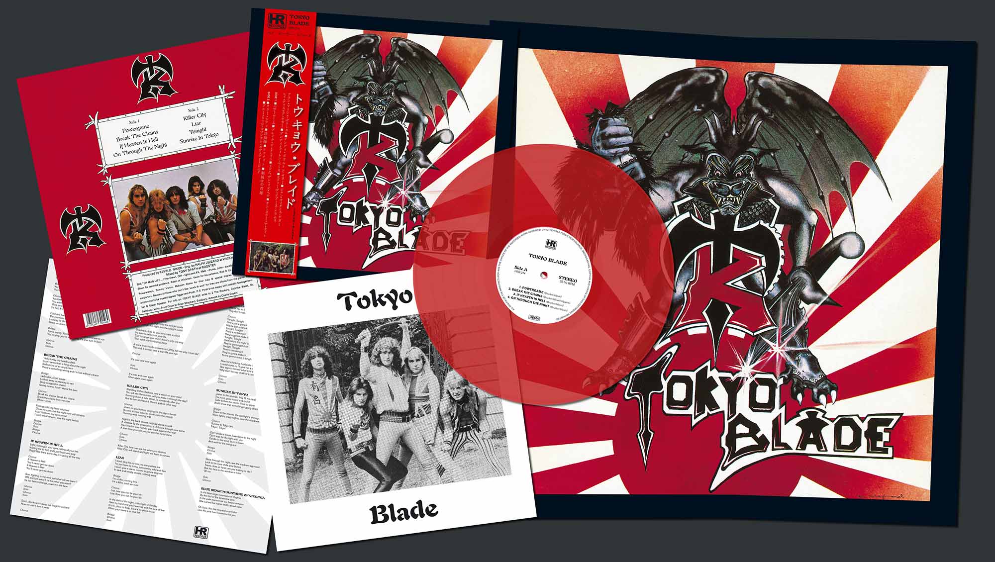 TOKYO BLADE - s/t  LP