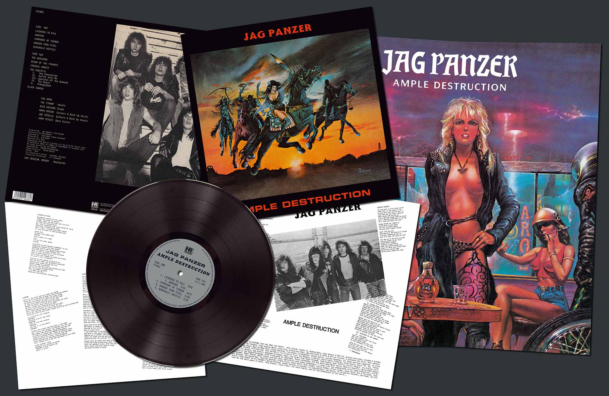 JAG PANZER - Ample Destruction  LP