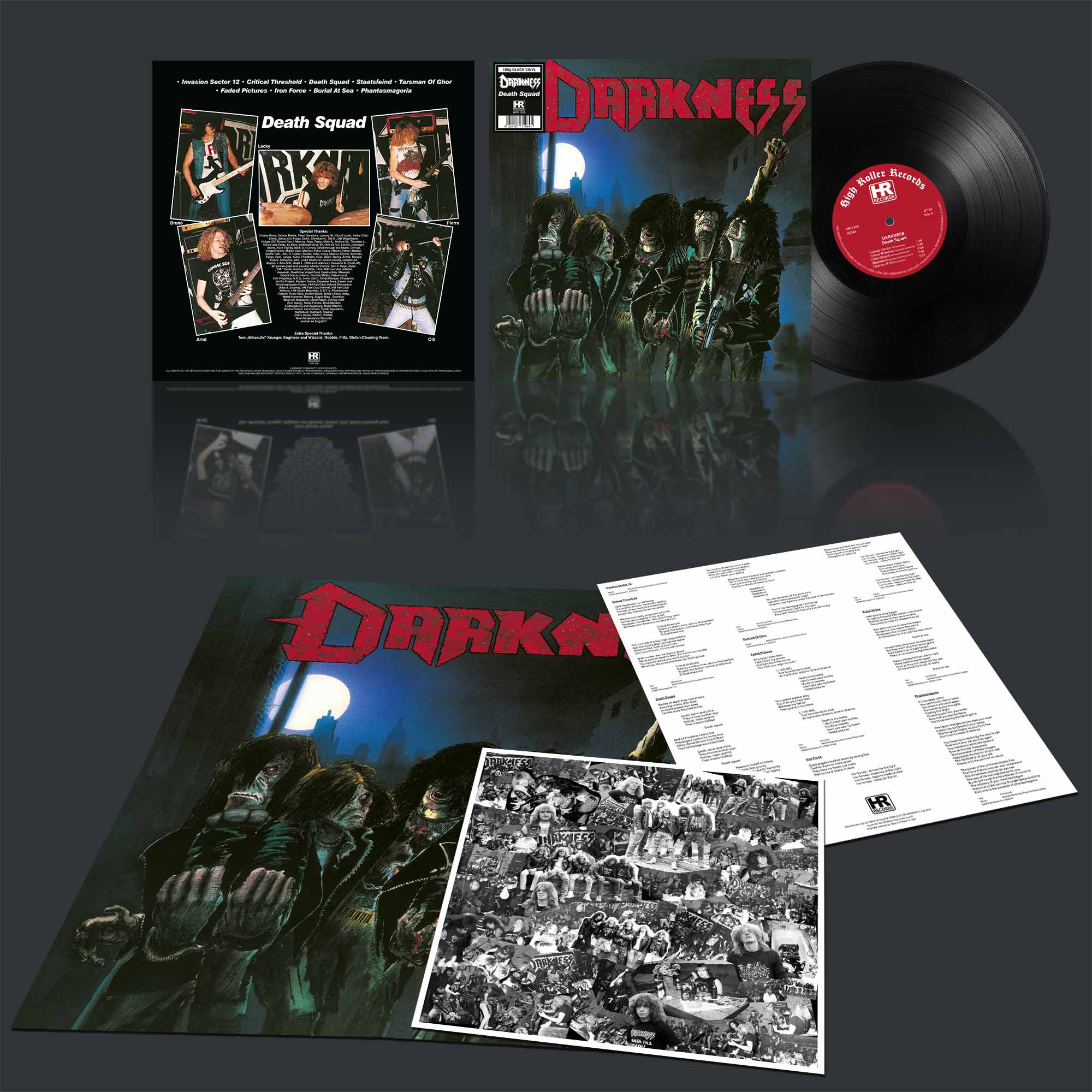 DARKNESS - Death Squad  LP