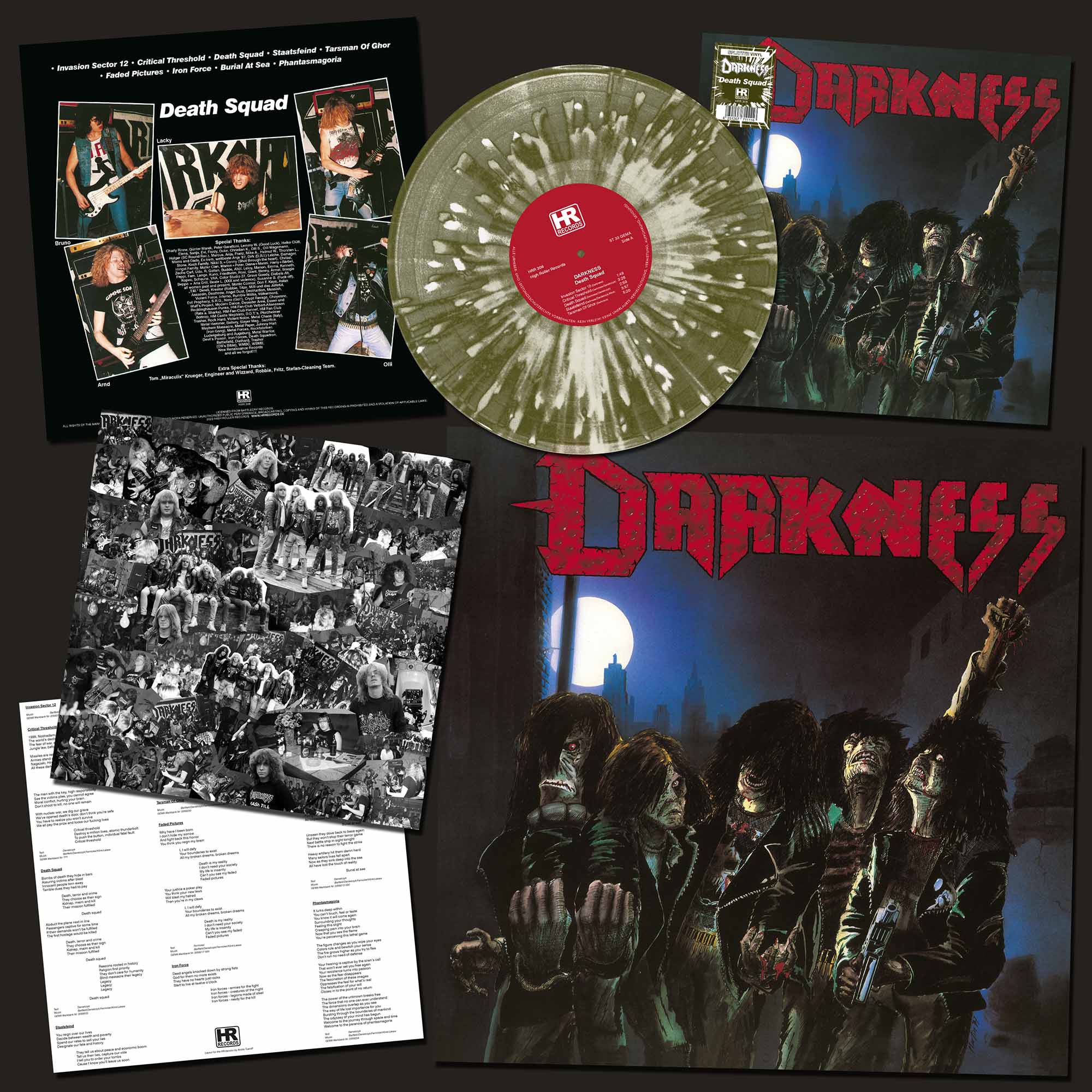 DARKNESS - Death Squad  LP